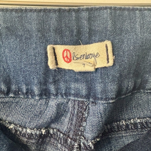 Olsenboye Lace Up Flare Jeans - Picture 3 of 3